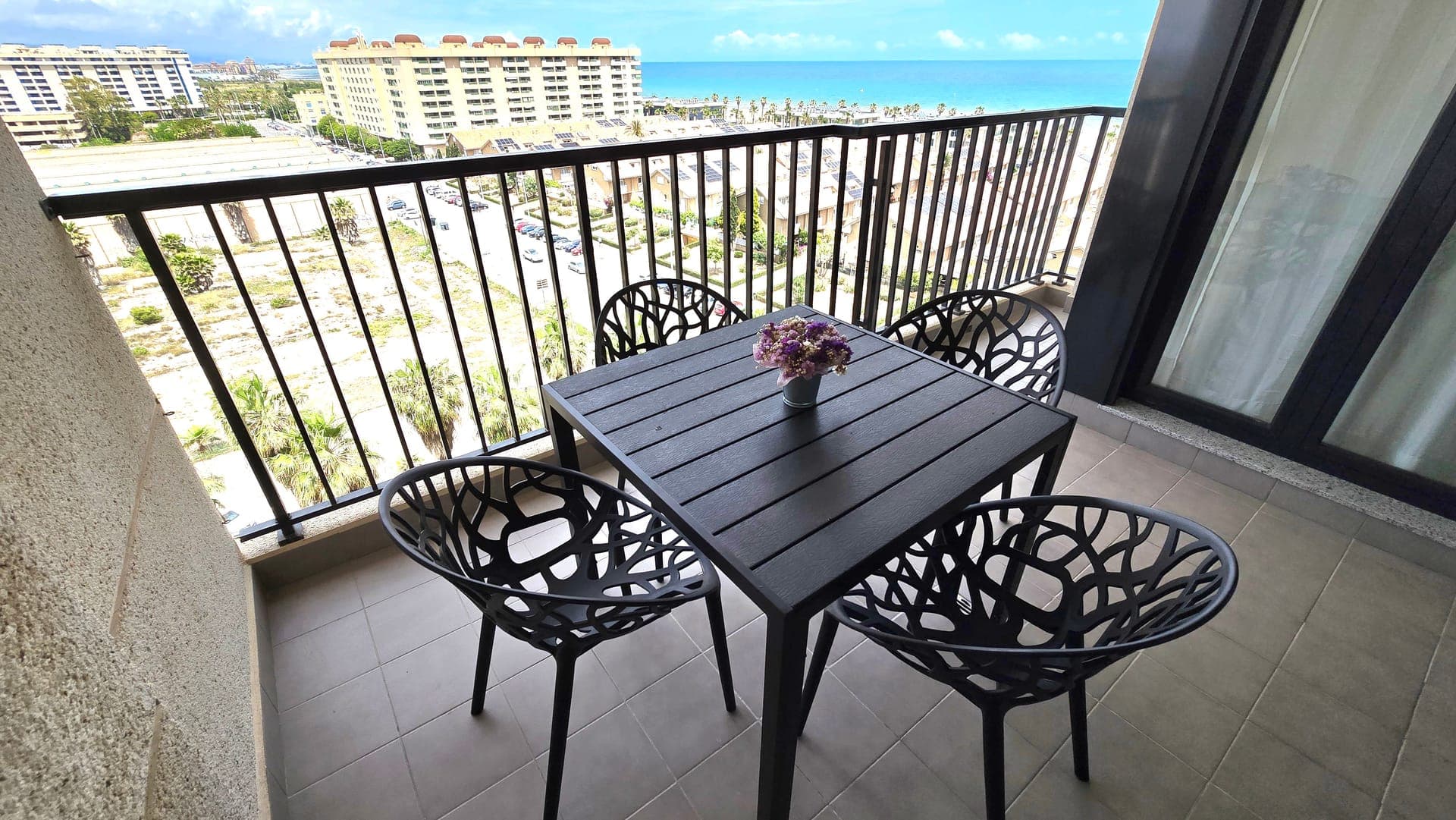 BEACH VALENCIA LUXURY D9-28 Apartment with terrace and sea views with two rooms