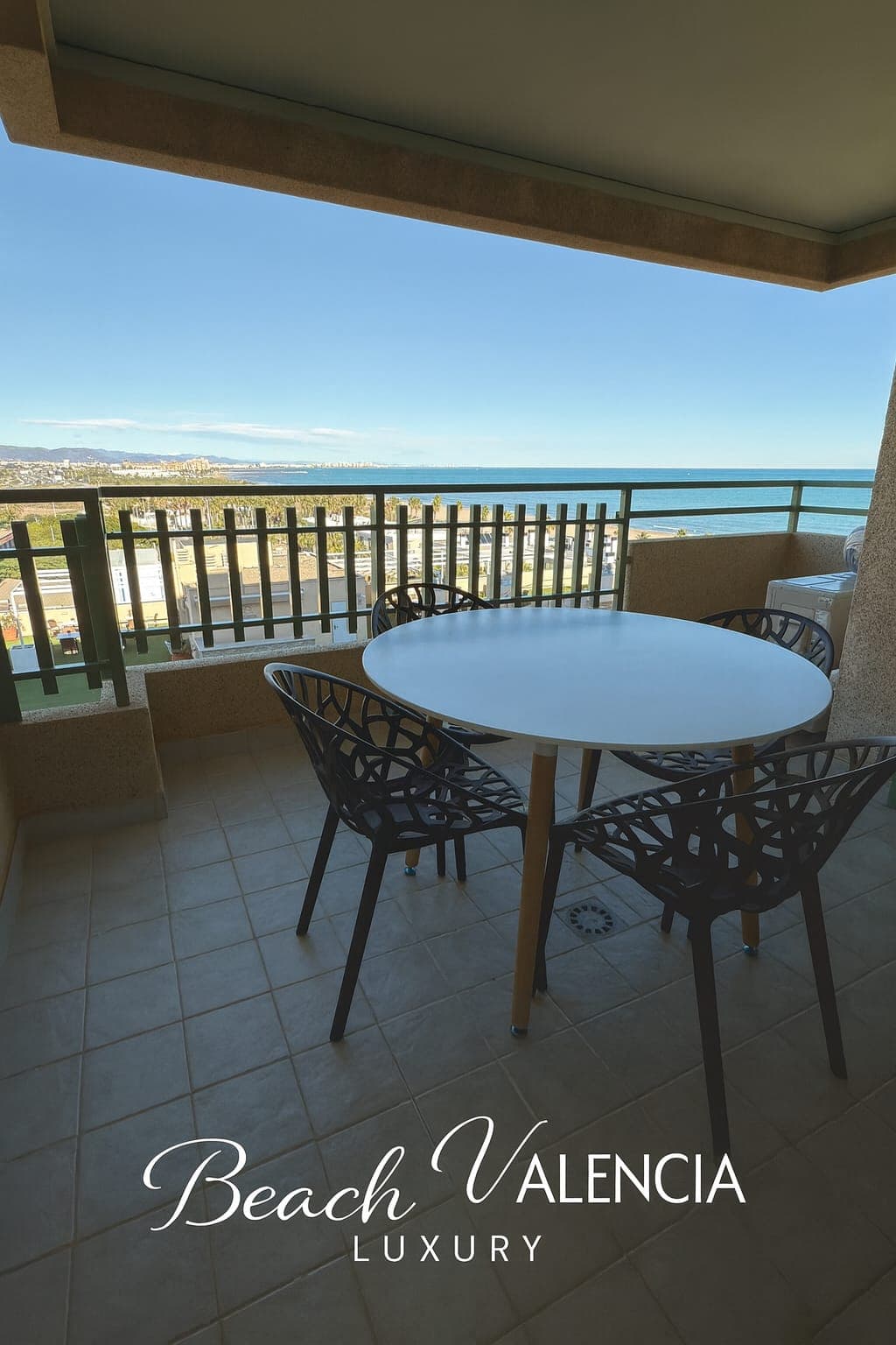BEACH VALENCIA LUXURY B7-21 Apartment with terrace and sea views with two rooms