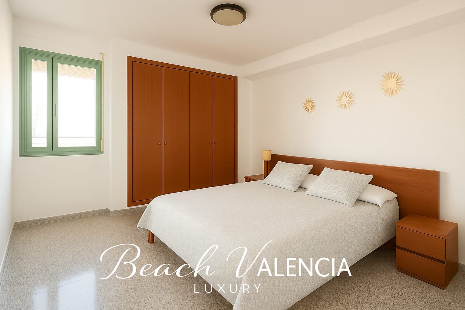 BEACH VALENCIA LUXURY B7-21 Apartment with terrace and sea views with two rooms — dormitorio principal