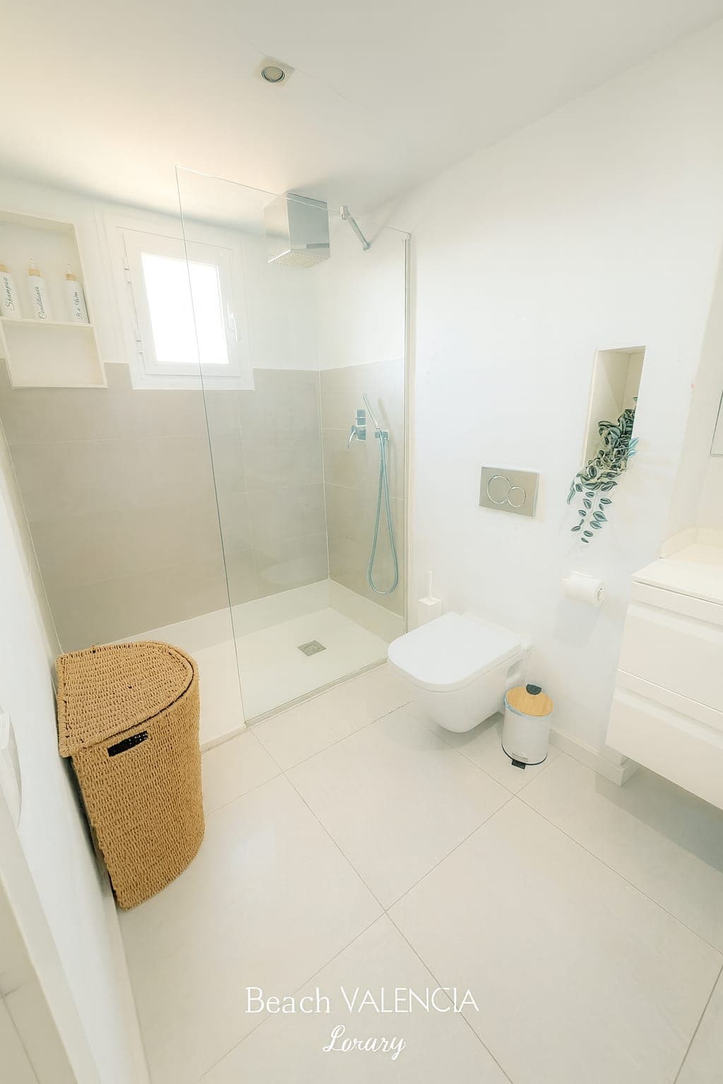 BEACH VALENCIA LUXURY B7-23 Apartment with terrace and sea views — baño