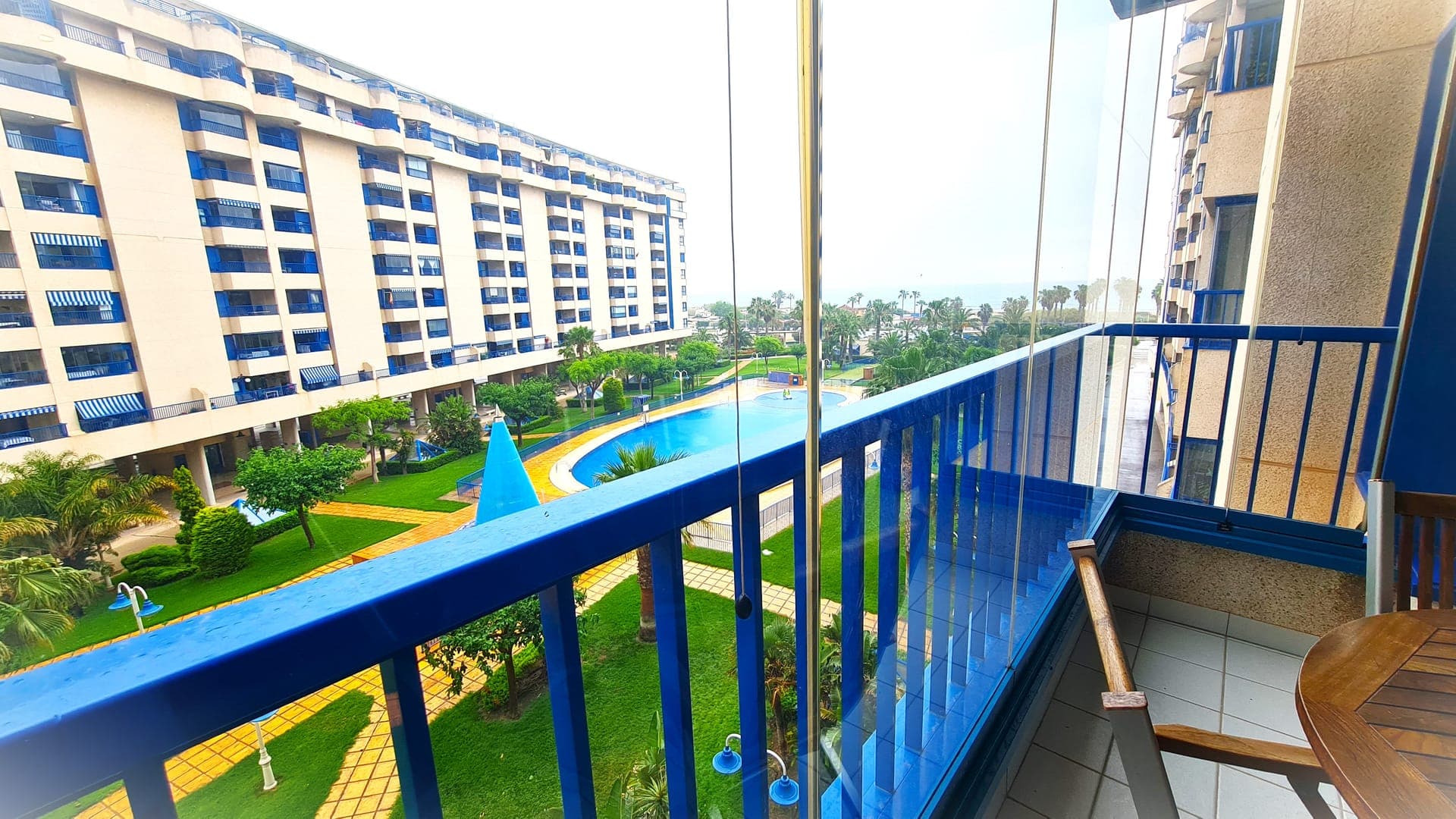 BEACH VALENCIA LUXURY D15-9 Apartment with terrace and sea views with two rooms — terraza con vistas