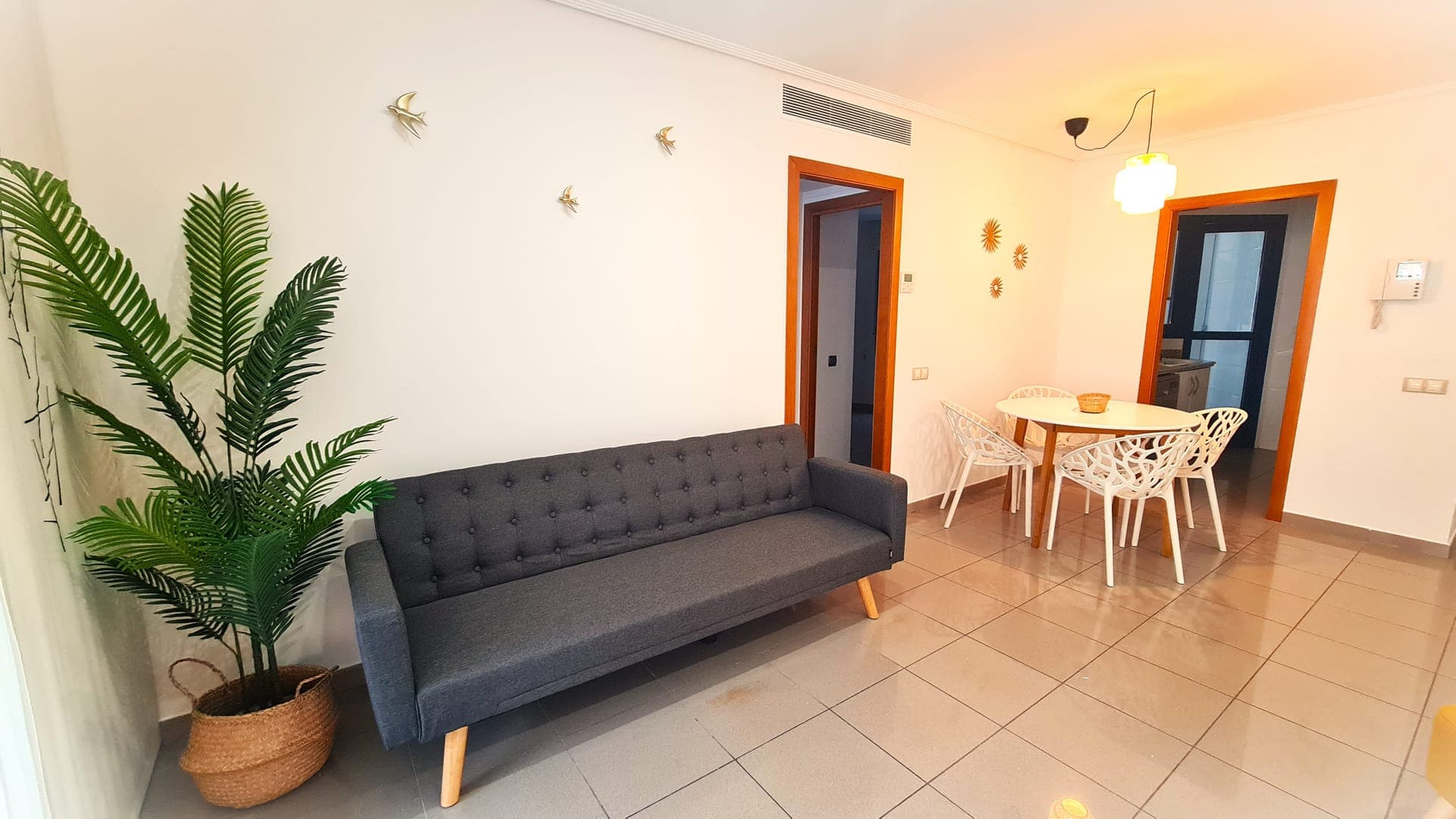 BEACH VALENCIA LUXURY D15-9 Apartment with terrace and sea views with two rooms — salón, otra vista