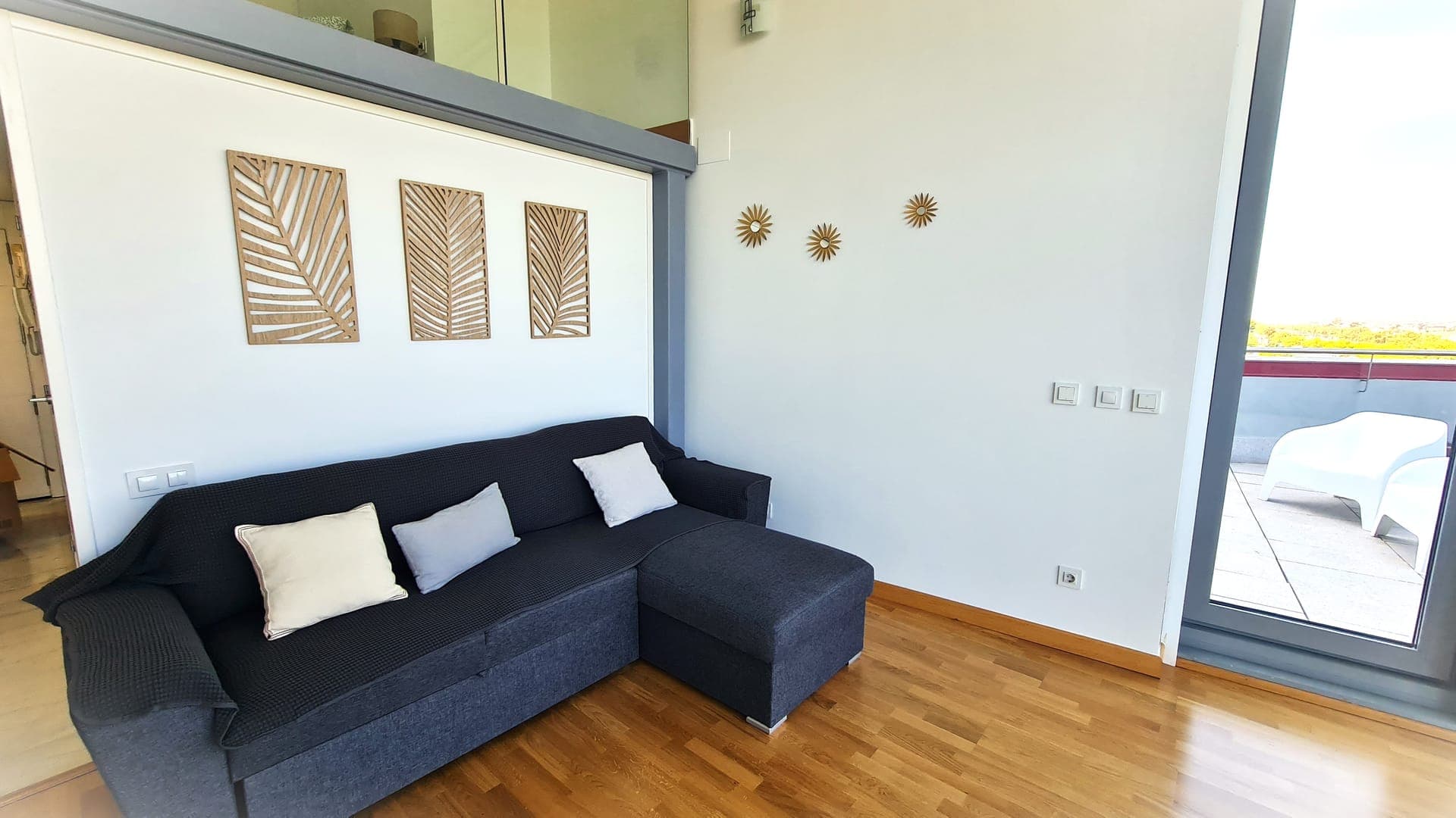 BEACH VALENCIA LUXURY 117 E-Arenas Apartment with terrace in Edificio Arenas — zona de estar