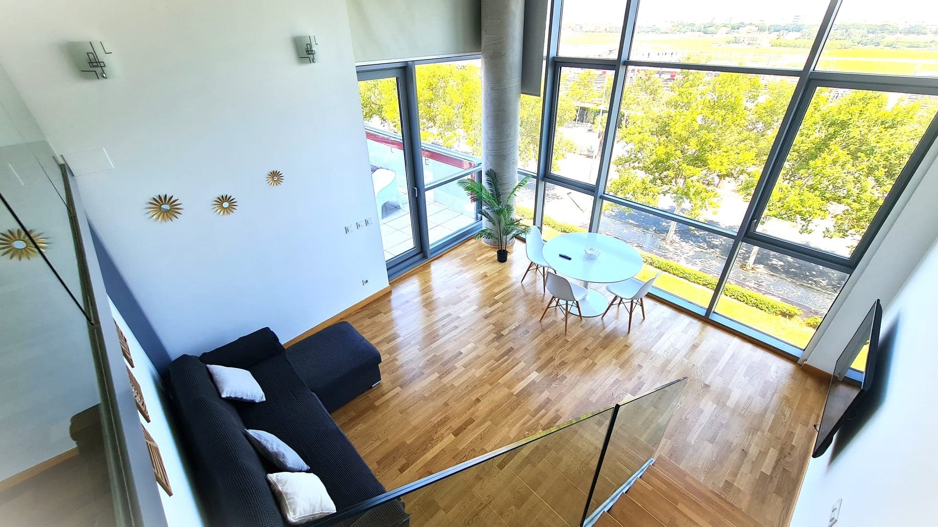 BEACH VALENCIA LUXURY 117 E-Arenas Apartment with terrace in Edificio Arenas — espacio tipo loft