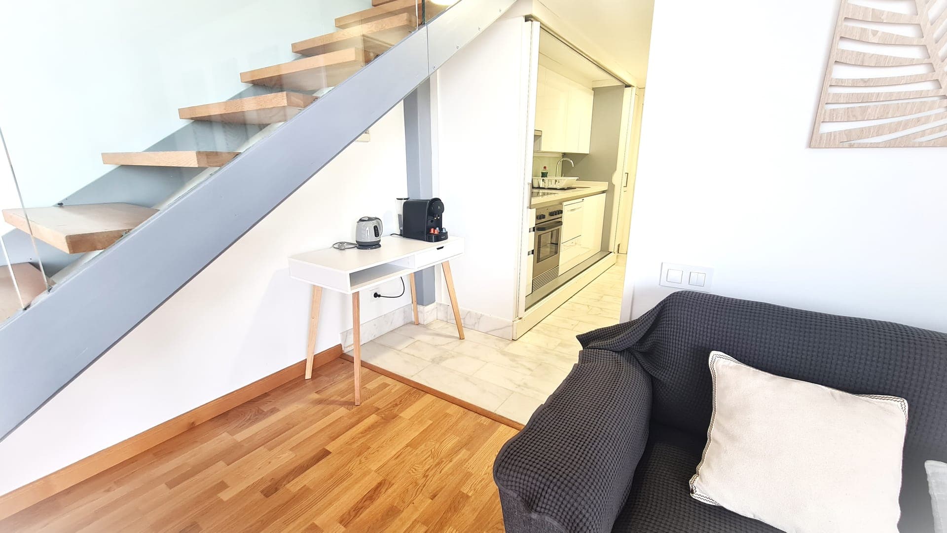 BEACH VALENCIA LUXURY 117 E-Arenas Apartment with terrace in Edificio Arenas — cocina equipada