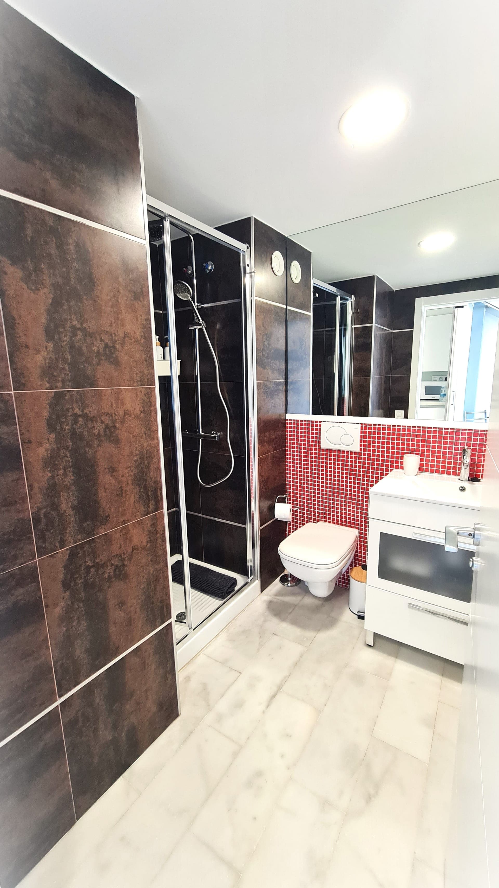 BEACH VALENCIA LUXURY 117 E-Arenas Apartment with terrace in Edificio Arenas — baño