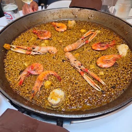 Paella y mercado